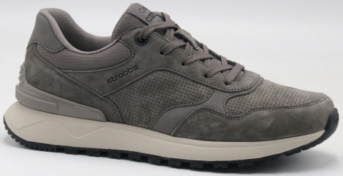 C3847-10 Сер 41-1,42-2,43-2,44-2,45-1 Strobbs П/ботинки Актив.отдых Кроссовки Нат.кожа, Текстиль, ЭВА,Резина,ТПУ вставка В/О Муж