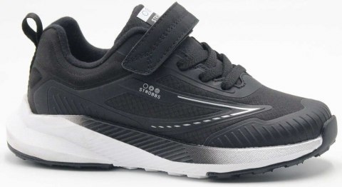 N1799-3 Чёр 31-1,32-1,33-2,34-2,35-2 Strobbs П/ботинки Актив.отдых Кроссовки Текстиль, Текстиль, ЭВА,ТПР В/О Муж