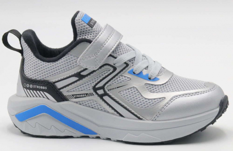 N1800-4 Сер 31-1,32-1,33-2,34-2,35-2 Strobbs П/ботинки Актив.отдых Кроссовки Текстиль, Текстиль, ЭВА,ТПР В/О Муж