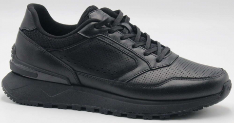 C3849-3 Чёр 41-1,42-2,43-2,44-2,45-1 Strobbs П/ботинки Актив.отдых Кроссовки Нат.кожа, Текстиль, ЭВА,Резина,ТПУ вставка В/О Муж