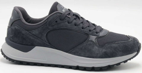 C3855-1 Сер 41-1,42-2,43-2,44-2,45-1 Strobbs П/ботинки Актив.отдых Кроссовки Нат.кожа, Текстиль, ЭВА,Резина,ТПУ вставка В/О Муж