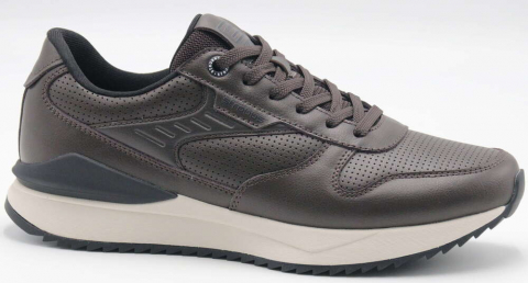 C3854-17 Кор 41-1,42-2,43-2,44-2,45-1 Strobbs П/ботинки Актив.отдых Кроссовки Нат.кожа, Текстиль, ЭВА,Резина,ТПУ вставка В/О Муж