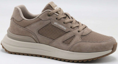 F7700-25 Беж 36-1,37-2,38-2,39-2,40-1 Strobbs П/ботинки Актив.отдых Кроссовки Нат.кожа, Текстиль, ЭВА,Резина,ТПУ вставка В/О Муж