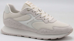 F7703-16 Беж 36-1,37-2,38-2,39-2,40-1 Strobbs П/ботинки Актив.отдых Кроссовки Нат.кожа, Текстиль, ЭВА,Резина В/О Муж