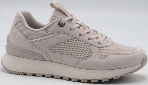 F7705-9 Беж 36-1,37-2,38-2,39-2,40-1 Strobbs П/ботинки Актив.отдых Кроссовки Нат.кожа, Текстиль, ЭВА,Резина,ТПУ вставка В/О жен