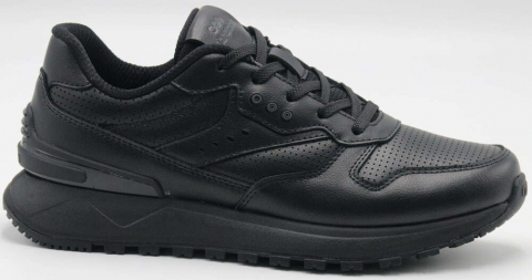 F7706-3 Чёр 36-1,37-2,38-2,39-2,40-1 Strobbs П/ботинки Актив.отдых Кроссовки Нат.кожа, Текстиль, ЭВА,Резина,ТПУ вставка В/О жен