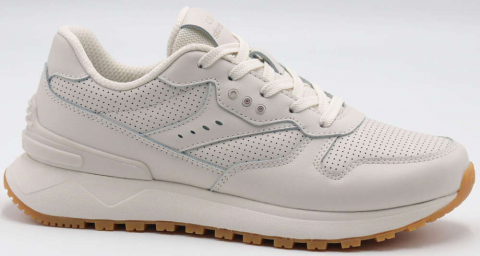 F7706-16 Беж 36-1,37-2,38-2,39-2,40-1 Strobbs П/ботинки Актив.отдых Кроссовки Нат.кожа, Текстиль, ЭВА,Резина,ТПУ вставка В/О жен