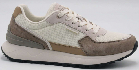 F7710-16 Беж 36-1,37-2,38-2,39-2,40-1 Strobbs П/ботинки Актив.отдых Кроссовки Нат.кожа, Текстиль, ЭВА,Резина,ТПУ вставка В/О жен