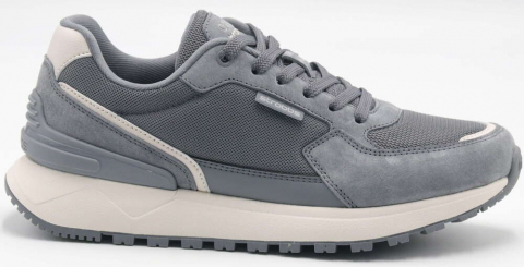 F7710-10 Сер 36-1,37-2,38-2,39-2,40-1 Strobbs П/ботинки Актив.отдых Кроссовки Нат.кожа, Текстиль, ЭВА,Резина,ТПУ вставка В/О жен