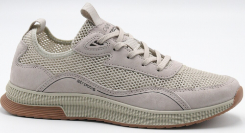 C3859-25 Беж 41-1,42-2,43-2,44-2,45-1 Strobbs П/ботинки Актив.отдых Кроссовки Нат.кожа, Без подклада, Резина Лето Муж