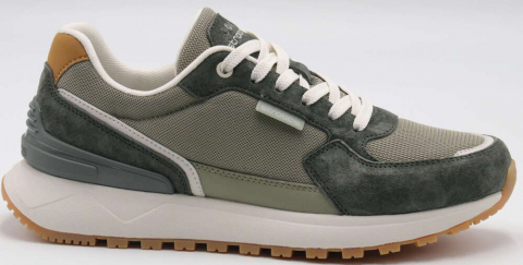 F7710-19 хаки 36-1,37-2,38-2,39-2,40-1 Strobbs П/ботинки Актив.отдых Кроссовки Нат.кожа, Текстиль, ЭВА,Резина,ТПУ вставка В/О жен