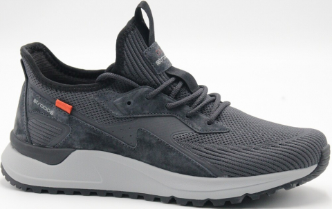 C3864-1 Сер 41-1,42-2,43-2,44-2,45-1 Strobbs П/ботинки Актив.отдых Кроссовки Нат.кожа, Текстиль, ЭВА,Резина,ТПУ вставка В/О Муж