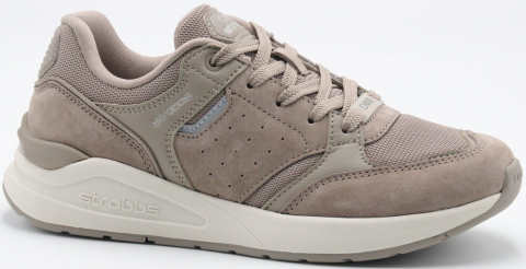 F7712-25 Беж 36-1,37-2,38-2,39-2,40-1 Strobbs П/ботинки Актив.отдых Кроссовки Нат.кожа, Текстиль, ЭВА,Резина,ТПУ вставка В/О Муж