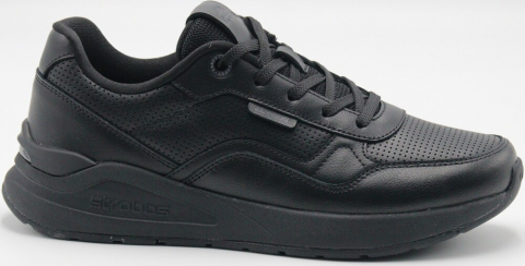 F7715-3 Чёр 36-1,37-2,38-2,39-2,40-1 Strobbs П/ботинки Актив.отдых Кроссовки Нат.кожа, Текстиль, ЭВА,Резина,ТПУ вставка В/О жен