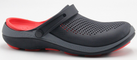 C3904-3 Чёр 41-1,42-2,43-2,44-2,45-1 Strobbs Туфли Пляж Кроксы ЭВА, Без подклада, ЭВА Лето Муж