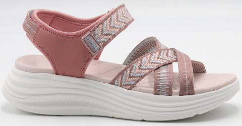 F7761-11 Роз 36-1,37-2,38-2,39-2,40-1 Strobbs Туфли Повсед Сандалии Текстиль, Текстиль, ЭВА Лето жен