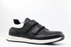 231168-1 Чёр 33-1,34-1,35-1,36-1,37-1 Kapika П/ботинки Школа Дерби Нат.кожа, Кожподклад, ТЭП (термоэластопласт) В/О Муж