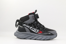 731204су-2 черный-серый 31-1,32-1,33-1,34-1,35-1 Kapika Ботинки Актив.отдых Кроссовки Иск.мат, Байка/Флис, ЭВА/ТЭП В/О Муж