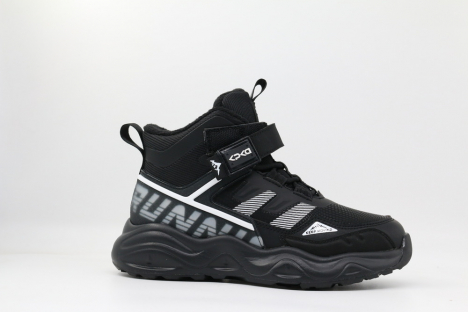 731203у-1 Чёр 31-1,32-1,33-1,34-1,35-1 Kapika Ботинки Актив.отдых Кроссовки Иск.мат, Байка/Флис, ЭВА/ТЭП В/О Муж