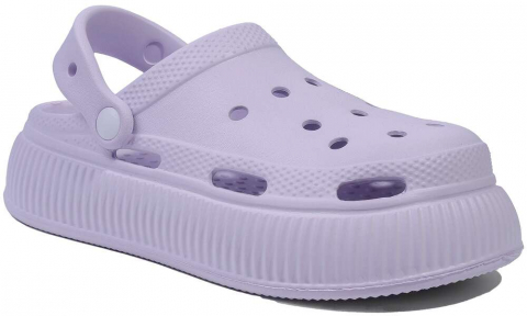 F7617-20 Фиол 36-2,38-3,40-3 Strobbs Туфли Пляж Кроксы ЭВА, Без подклада, ЭВА Лето жен