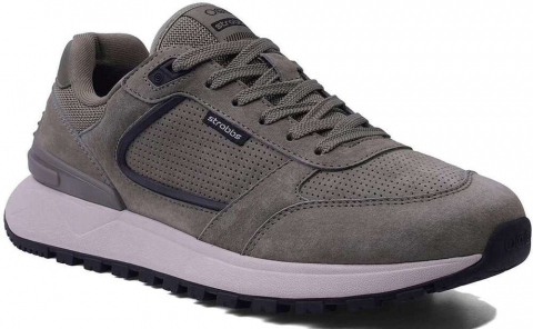 C3702-19 хаки 41-1,42-2,43-2,44-2,45-1 Strobbs П/ботинки Актив.отдых Кроссовки Нат.кожа, Текстиль, ЭВА,Резина,ТПУ вставка В/О Муж