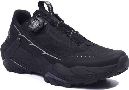 F7560-3 Чёр 36-1,37-2,38-2,39-2,40-1 Strobbs П/ботинки Актив.отдых Кроссовки Иск.мат, Текстиль, ЭВА,Резина,ТПУ вставка В/О Муж