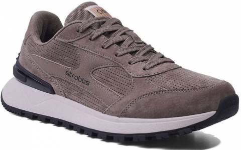 B3696-17 Кор 40-2,41-2,42-2,43-2 Strobbs П/ботинки Актив.отдых Кроссовки Нат.кожа, Текстиль, ЭВА,Резина,ТПУ вставка В/О Муж