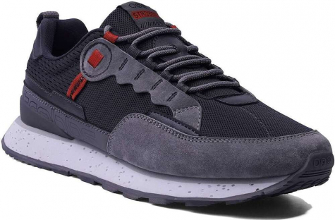 C3747-1 Сер 41-1,42-2,43-2,44-2,45-1 Strobbs П/ботинки Актив.отдых Кроссовки Нат.кожа, Текстиль, ЭВА,Резина,ТПУ вставка В/О Муж