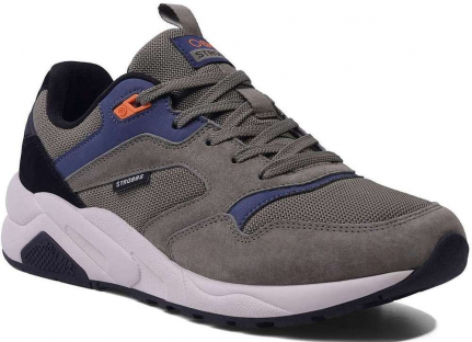 C3676-14 хаки 41-1,42-2,43-2,44-2,45-1 Strobbs П/ботинки Актив.отдых Кроссовки Нат.кожа, Текстиль, ЭВА,ТПР,ТПУ вставка В/О Муж