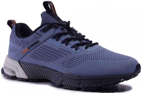 C3517-5 Син 41-1,42-2,43-2,44-2,45-1 Strobbs П/ботинки Актив.отдых Кроссовки Иск.мат, Текстиль, ЭВА,Резина,ТПУ вставка В/О Муж