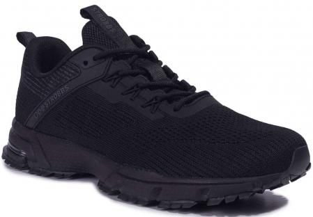 F7660-3 Чёр 36-1,37-2,38-2,39-2,40-1 Strobbs П/ботинки Актив.отдых Кроссовки Текстиль, Без подклада, ЭВА,Резина,ТПУ вставка Лето Муж