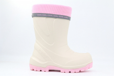 1930т молочный-розовый 25-1,27-1,29-1,31-1,33-1,35-1,37-1 Kapika Сапоги Повсед Веллингтон ЭВА, Чул.Флис, ЭВА/ТЭП В/О жен