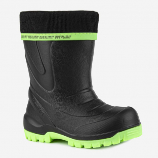 1929т черный-зеленый 25-1,27-1,29-1,31-1,33-1,35-1,37-1 Kapika Сапоги Повсед Веллингтон ЭВА, Чул.Флис, ЭВА/ТЭП В/О Муж