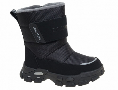 R156998556BK Чёр 27-1,28-1,29-2,30-1,31-1,32-2 Сказка П/сапоги Повсед Дутики Иск.мат, Нат.шерсть Зима Муж