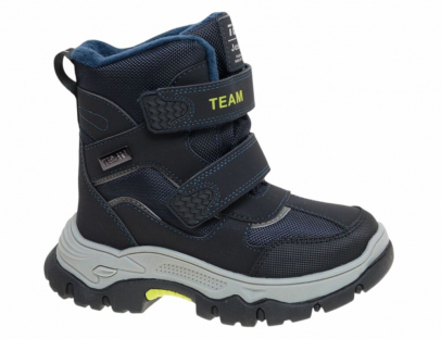 R352198671DB Т.син 28-1,29-2,30-2,31-2,32-1 Сказка Ботинки Повсед Оксфорд Иск.мат, Нат.шерсть Зима Муж