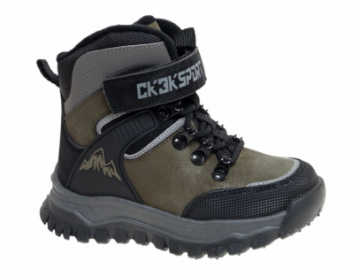 R383098603AG хаки 27-1,28-1,29-2,30-1,31-1,32-2 Сказка Ботинки Повсед Оксфорд Иск.мат, Нат.шерсть Зима Муж