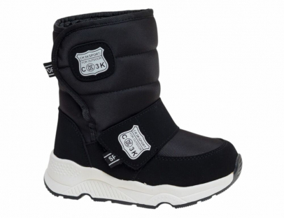 R722798592BK Чёр 27-1,28-2,29-1,30-1,31-2,32-1 Сказка П/сапоги Повсед Дутики Иск.мат, Нат.шерсть Зима Муж