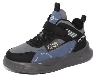 F22266 Сер 38-1,39-2,40-2,41-1 Капитошка Ботинки Актив.отдых Кроссовки Иск.мат, Байка/Флис, ЭВА В/О Муж