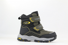 42529-2 черный-хаки 28-1,29-1,30-1,31-1,32-1 Kapika Ботинки Повсед Оксфорд Иск.мат, Мемб/нат.шерсть, ЭВА/ТЭП Зима Муж