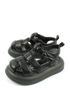 AL 13142 Чёр 33-1,34-1,35-1,36-1,37-1,38-1 Antilopa Туфли Повсед Сандалеты Иск.мат, Иск.кожа Лето жен