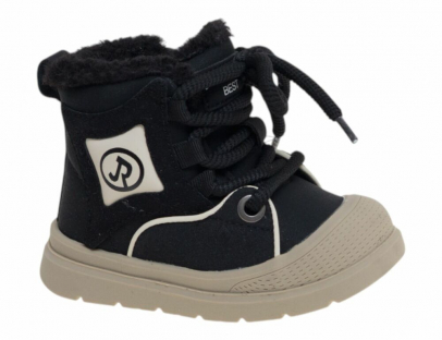 R905598246BK Чёр 22-1,23-1,24-2,25-2,26-2 Сказка Ботинки Повсед Оксфорд Иск.мат, Нат.шерсть Зима жен