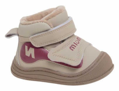 R932298207AP Беж 18-1,19-2,20-2,21-2,22-1 Сказка Ботинки Повсед Дерби Иск.мат, Нат.шерсть Зима жен