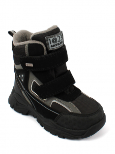 AL 12782 Сер 26-1,27-1,28-1,29-1,30-1,31-1 Antilopa Ботинки Повсед Оксфорд Иск.мат, Мемб/нат.шерсть Зима Муж