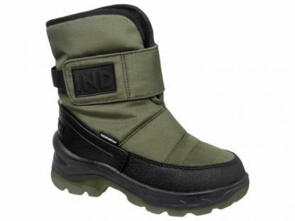 61-1150A хаки 33-2,34-2,35-2,36-2,37-2 Indigo kids П/сапоги Повсед Дутики Иск.мат, Мемб/нат.шерсть, ТЭП Зима Муж