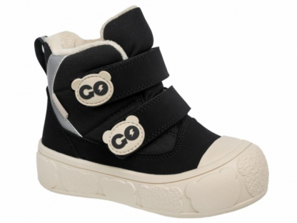 70-1025D Чёрный / белый 26-2,27-2,28-2,29-2,30-2 Indigo kids Ботинки Повсед Оксфорд Иск.мат, Мемб/нат.шерсть, ТЭП В/О жен