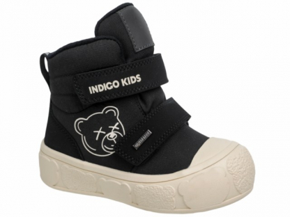 70-1050G Чёр 26-2,27-2,28-2,29-2,30-2 Indigo kids Ботинки Повсед Оксфорд Иск.мат, Мемб/нат.шерсть, ТЭП В/О Муж