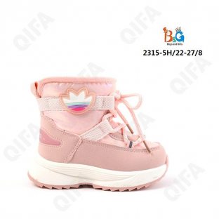 RC51_2315-5H Роз 22-1,23-1,24-2,25-2,26-1,27-1 Boys and Girls П/сапоги Повсед Дутики Иск.мат, Нат.шерсть, ТПР (TPR-Термопластичная резина) Зима жен