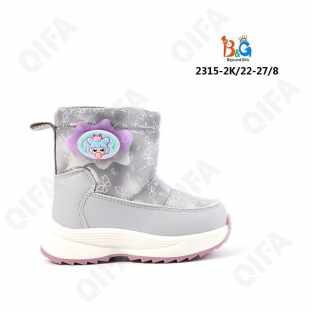 RC51_2315-2K Сер 22-1,23-1,24-2,25-2,26-1,27-1 Boys and Girls П/сапоги Повсед Дутики Иск.мат, Нат.шерсть, ТПР (TPR-Термопластичная резина) Зима жен