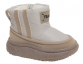 R397198225B Беж 22-1,23-1,24-2,25-2,26-2 Сказка Ботинки Повсед Дутики Иск.мат, Нат.шерсть Зима жен