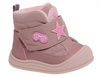 R932298206P Роз 18-1,19-2,20-2,21-2,22-1 Сказка Ботинки Повсед Дутики Иск.мат, Нат.шерсть Зима жен